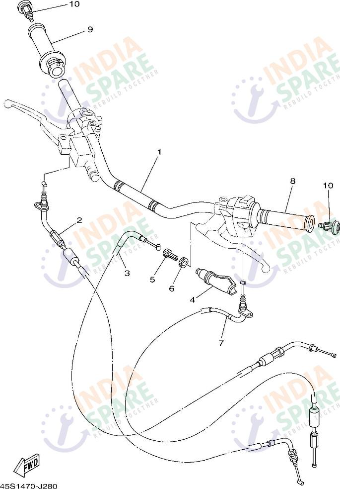 STEERING HANDLE & CABLE